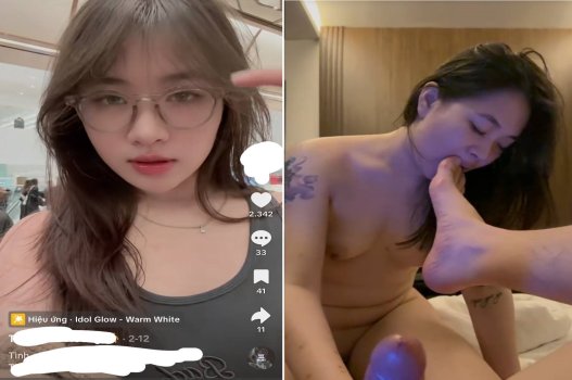 Clip sex idol lồn múp phải liếm chân để được dập